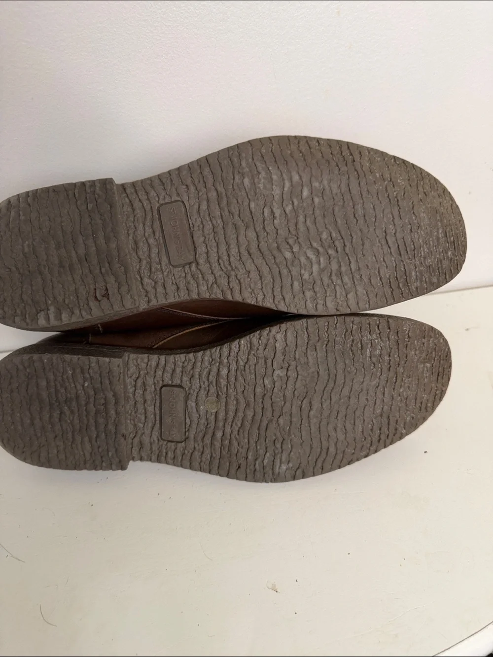 St. John's Bay Brown Leather Chukka Boots